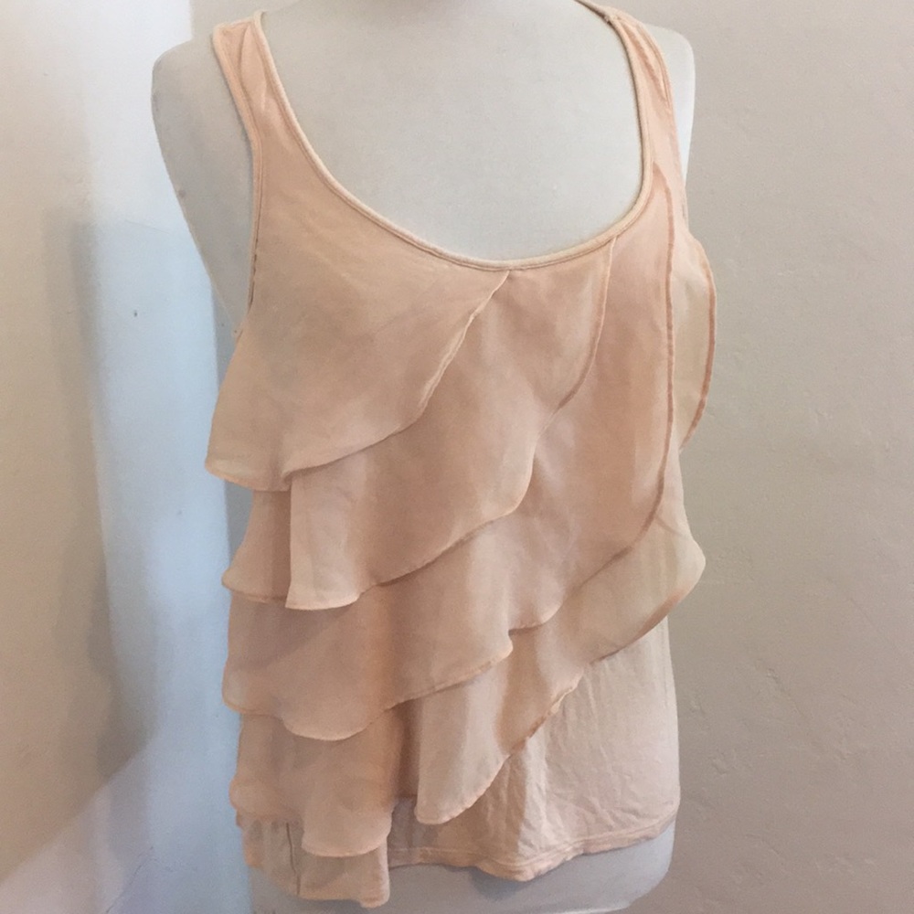 ⭐️LAST CALL- DONATING⭐️ Lauren Conrad Ruffle Tank